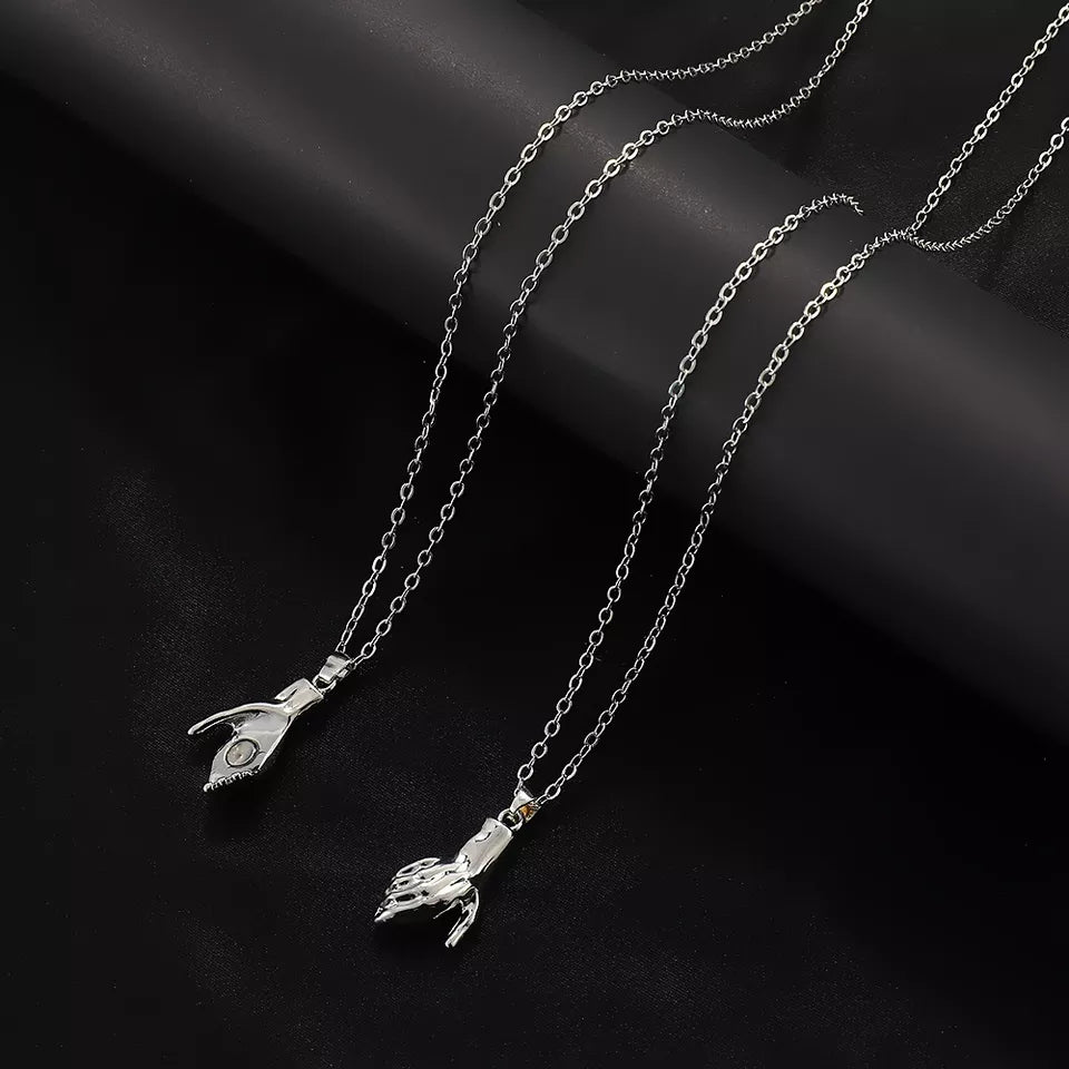 Shaking Hands Magnetic Pendants