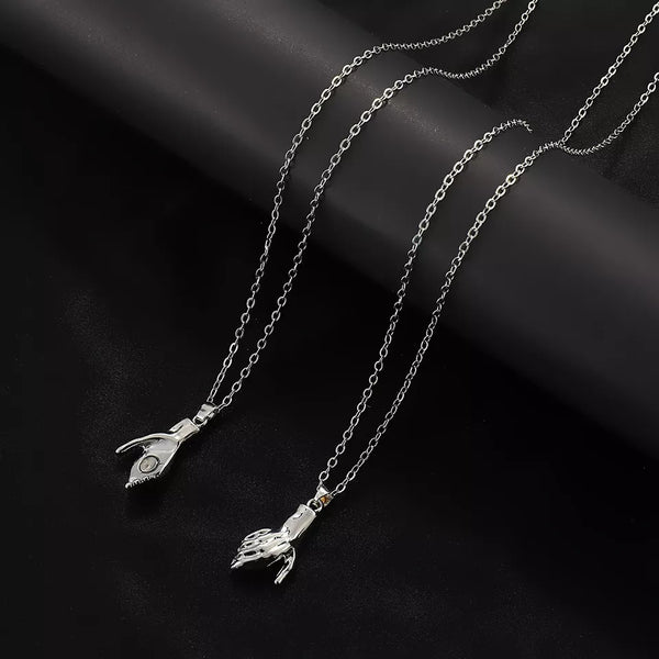 Shaking Hands Magnetic Pendants