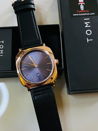 Tomi Business Class Gold Dial Watch