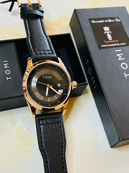 Tomi Royal Gold Dial Watch