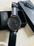 Tomi All Black Galaxy Dial Watch