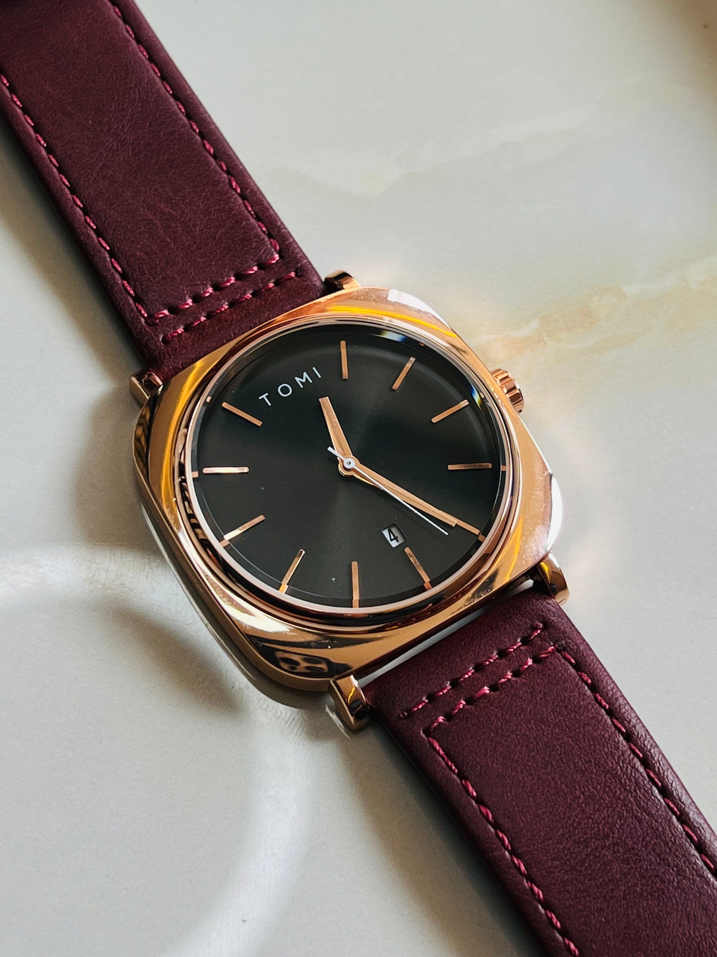 Tomi Coffee Gold Business Class Watch