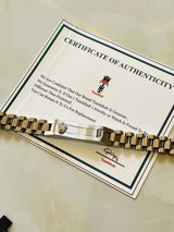 Premium Branded Jubilee Logo Bracelet