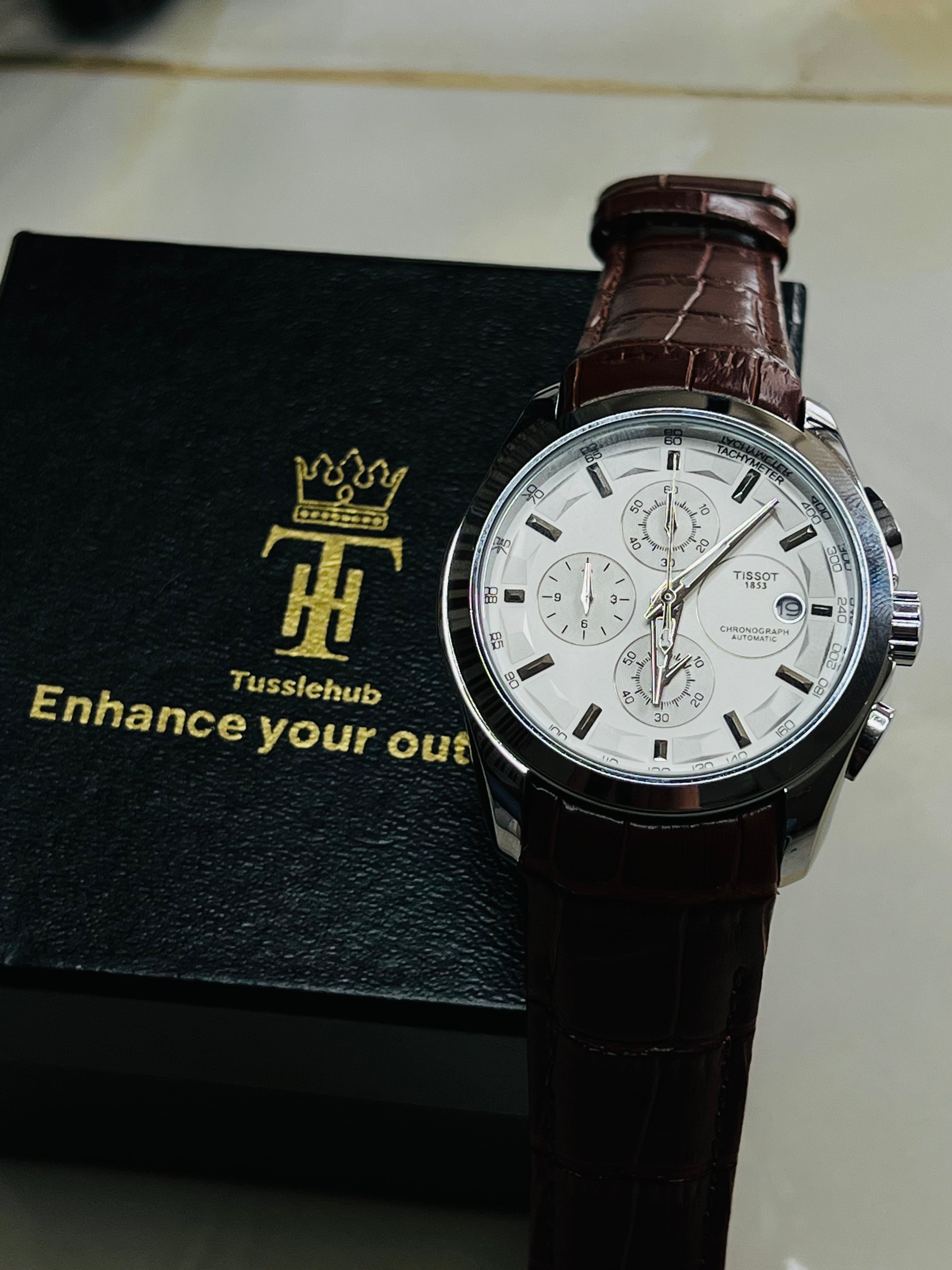 Brown White 1853 Special Edition Chronograph Watch