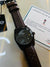 Tomi Brown Black Jaguar Dial Watch