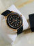 Gold Black GMT Watch