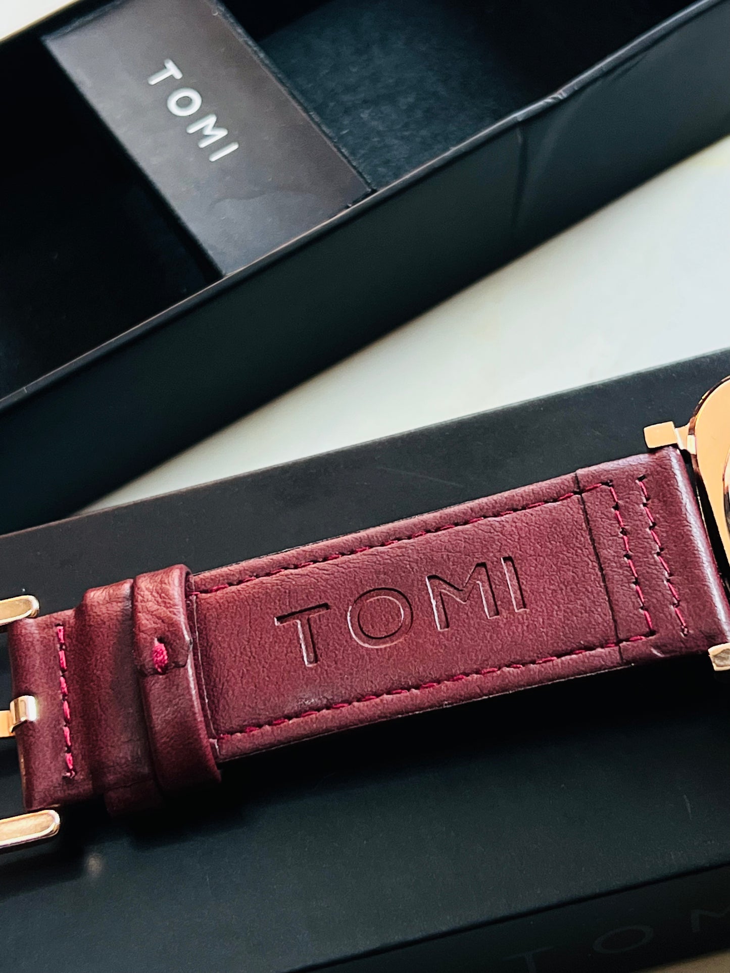 Tomi Coffee Gold Business Class Watch